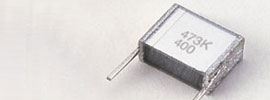 Uncoated metal stacked capacitor